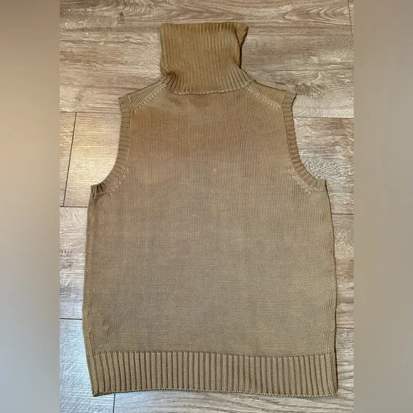 Lauren Ralph Lauren 100% Silk Sleeveless Turtleneck – Size M - Picture 5 of 11